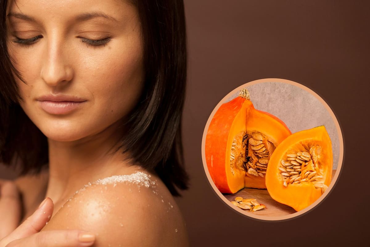 Así puedes hacer un exfoliante de calabaza para la piel seca