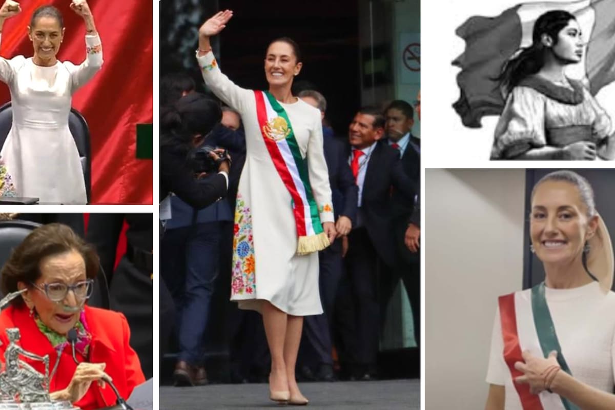 La forma en la que Claudia Sheinbaum simbolizó ser la primera Presidenta de México en la toma de protesta