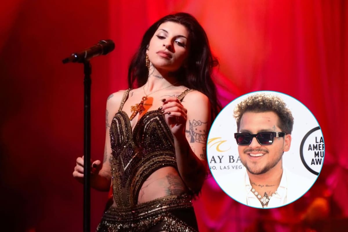 Cazzu detiene su show para pedir que cesen las burlas contra Christian Nodal en el Tecate Emblema: “No me metan en problemas”