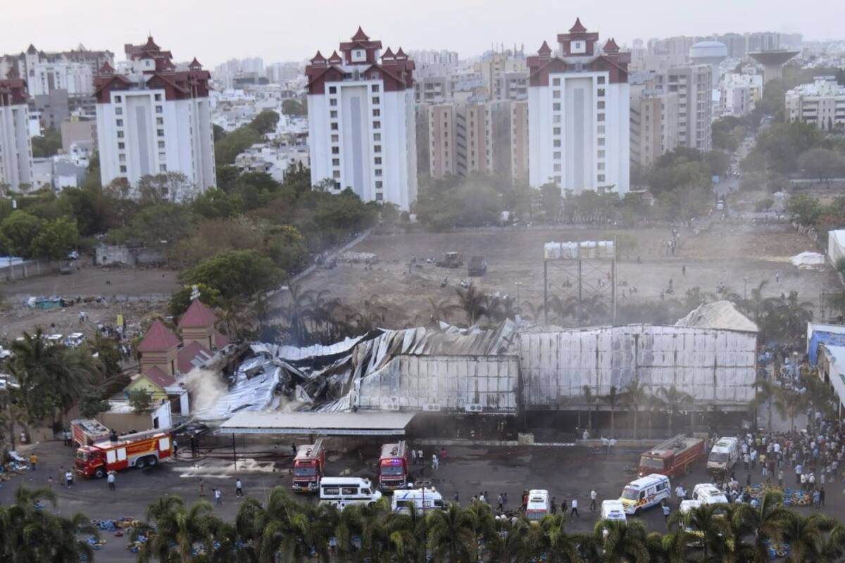 Incendio en parque de diversiones deja al menos 20 muertos en India