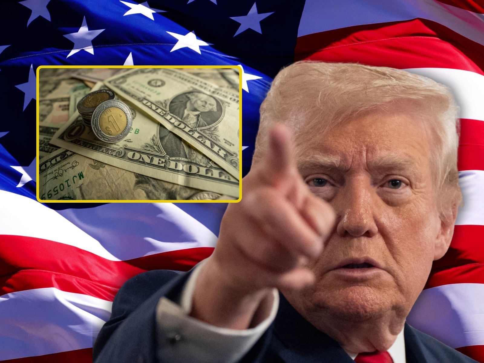 Dólar vs peso mexicano: ¿En cuánto cotiza el tipo de cambio hoy? | Crédito: AP/Canva