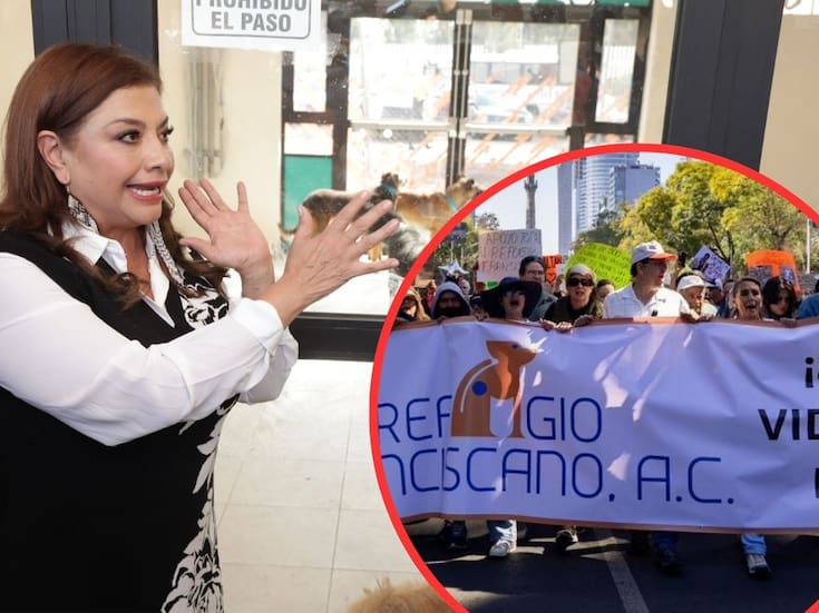 Ante las protestas por el rescate masivo de perros en el Refugio Franciscano, el gobierno de la CDMX acusó politización por grupos de derecha y bloque negro