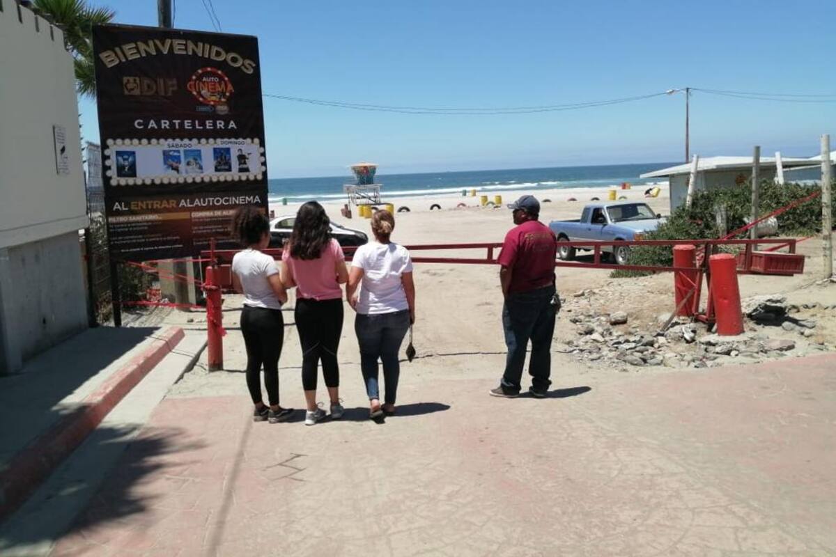 Multas de 3 mil pesos a quienes no respeten horarios de playas en Rosarito