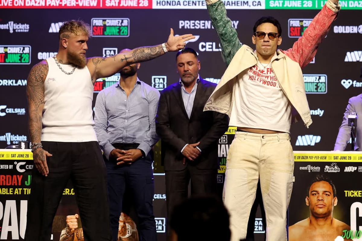 Comienza promoción del combate entre Julio Cesar Chávez Jr y Jake Paul