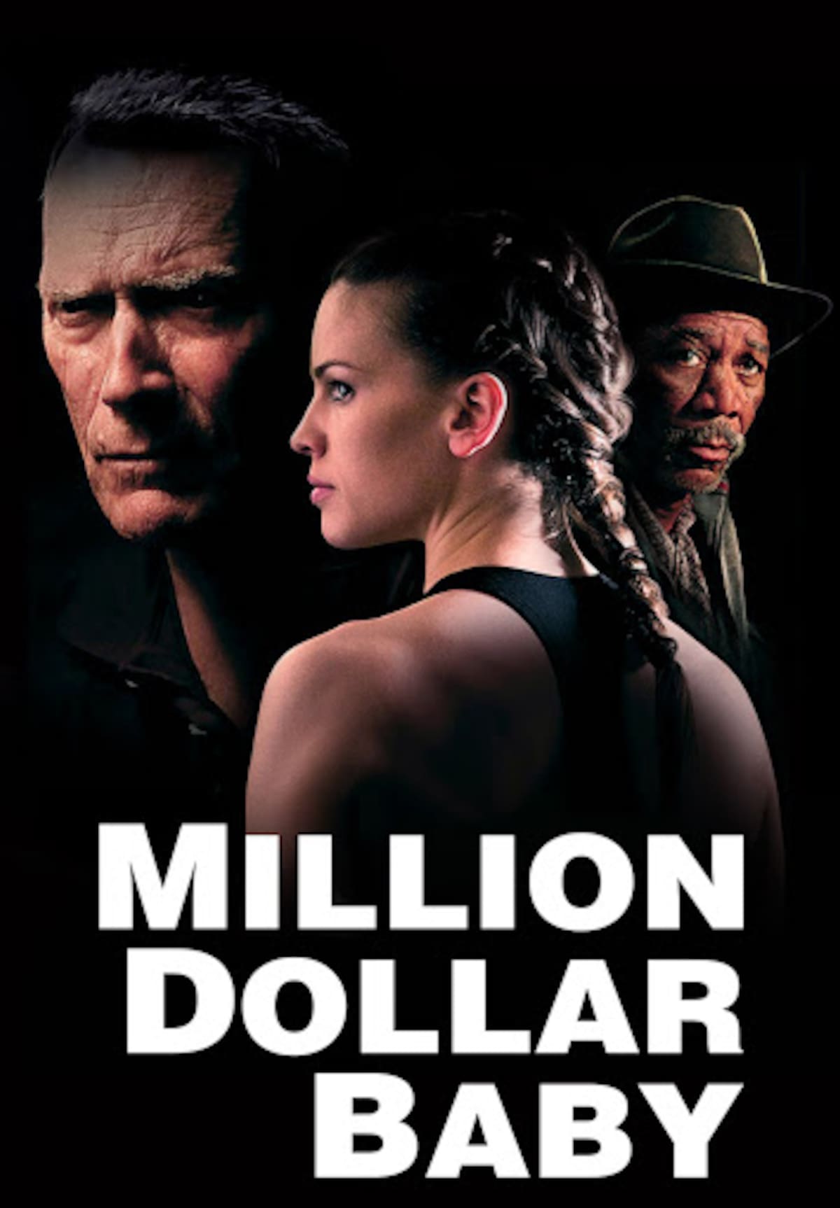 Un combate donde la perseverancia es la clave en Million Dollar Baby.
