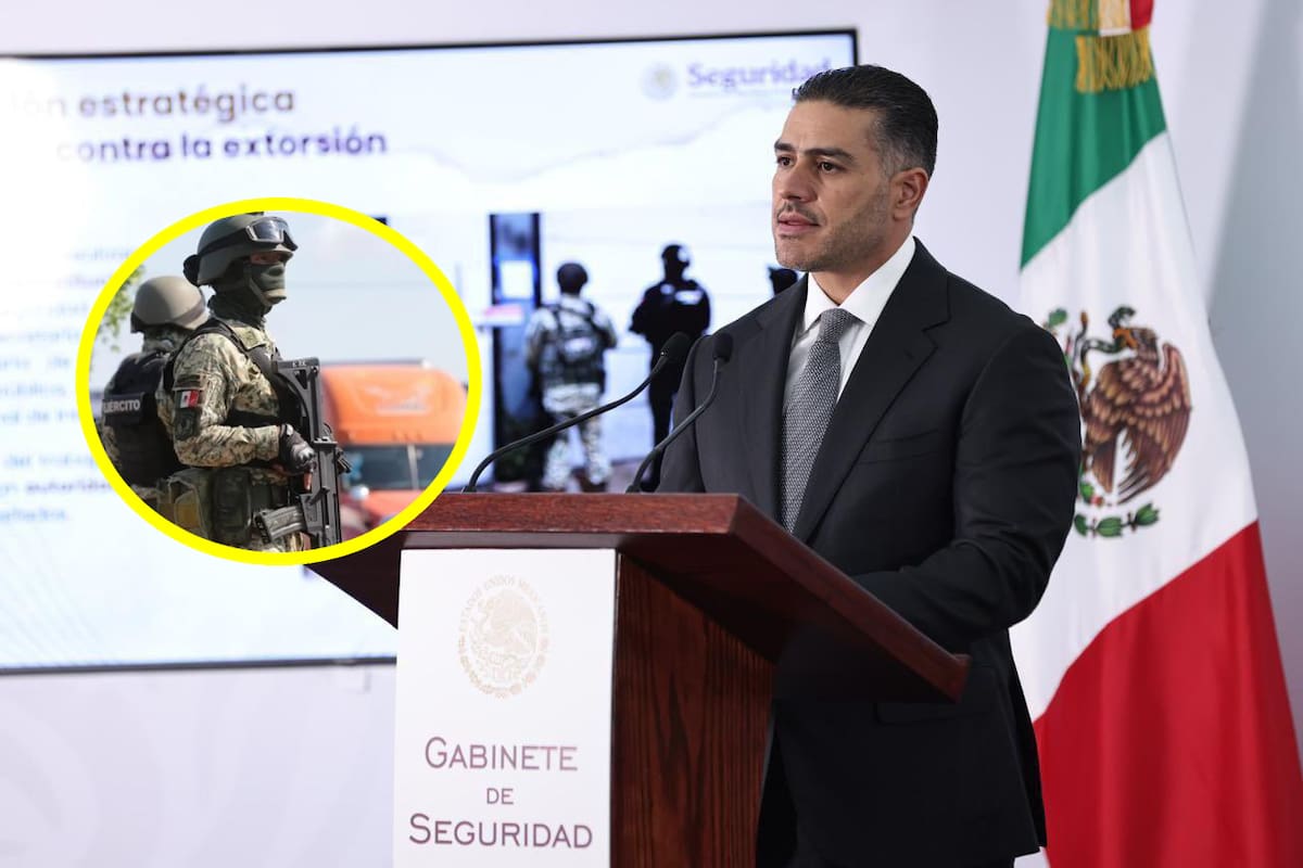 Harfuch afirma que el Cártel de Sinaloa (CDS) está “mermado” tras operativos de seguridad