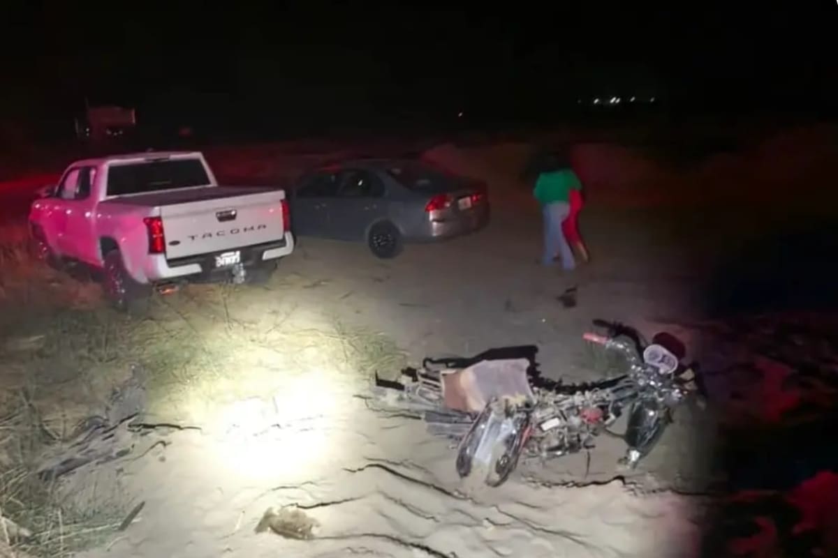 Choque en carretera estatal 8 deja dos adolescentes de 15 años sin vida