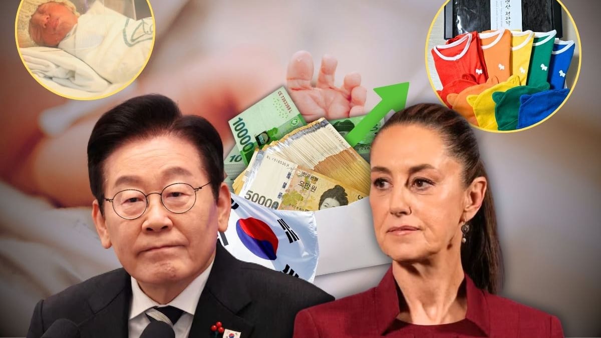 Mientras Corea del Sur entrega hasta casi 2 millones de pesos a familia de recién nacidos para “impulsar” la natalidad, en México la SCJN incluso tuvo que invalidar una norma que cobraba por registrar bebés