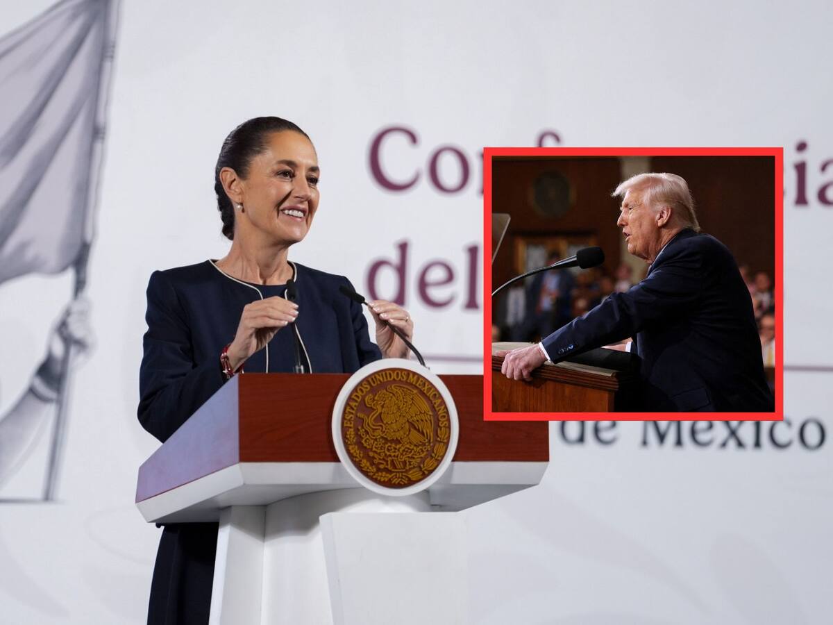 La presidenta Claudia Sheinbaum confía en que EU no ponga aranceles a México el 2 de abril. | Crédito: Presidencia/REUTERS