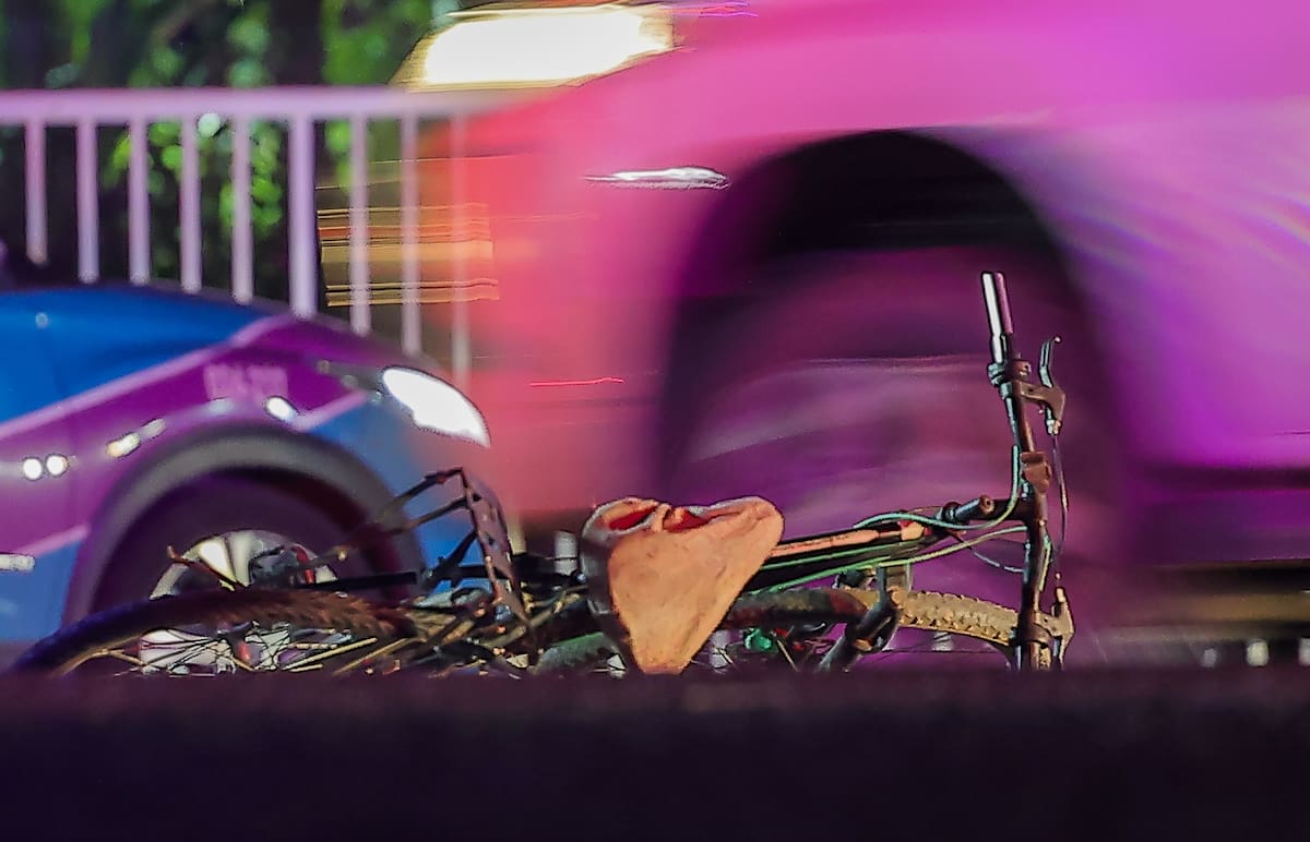 El exceso de velocidad de los autos es lo que causa la mayor muerte de las personas, como son ciclistas y peatones. | Crédito: Eleazar Escobar