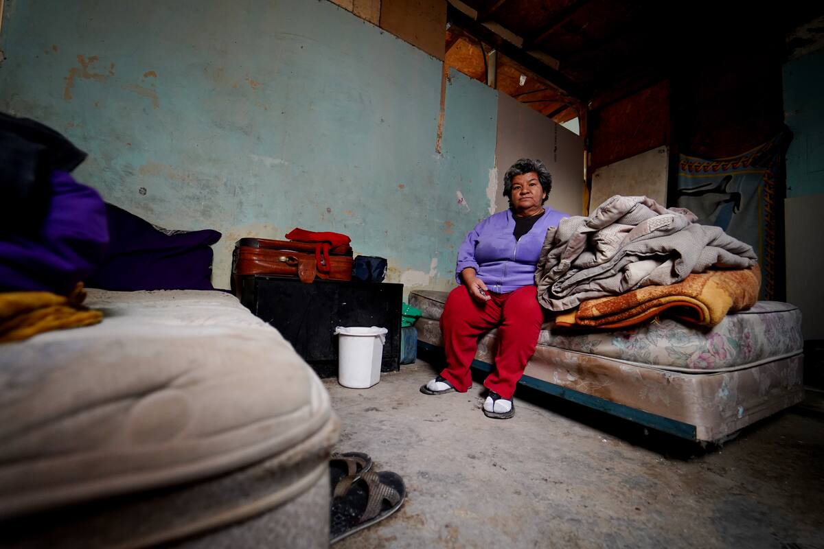 “En mi casa el frío se mete por todas partes”