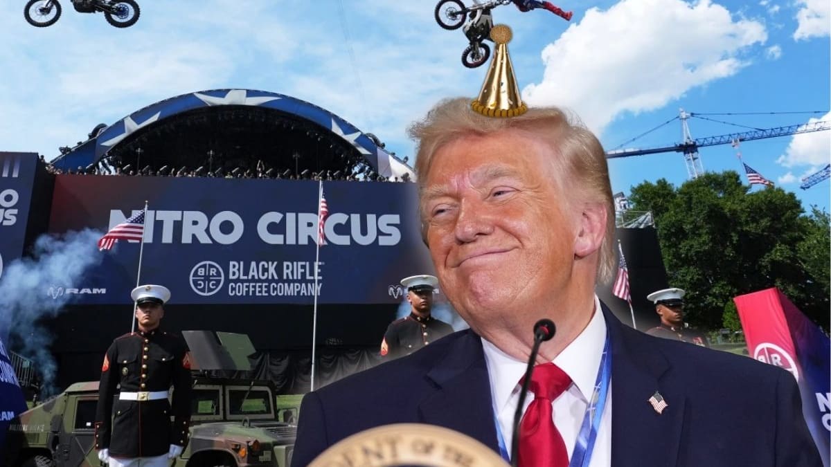 Trump usa su cumpleaños de 80 años para proyectar fuerza con la UFC en la Casa Blanca y convierte la celebración en un espectáculo político que tachan de “pan y circo” mientras crecen dudas sobre su salud, la guerra en Irán y el costo del evento