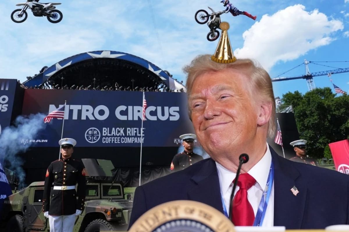 Trump usa su cumpleaños de 80 años para proyectar fuerza con la UFC en la Casa Blanca y convierte la celebración en un espectáculo político que tachan de “pan y circo” mientras crecen dudas sobre su salud, la guerra en Irán y el costo del evento