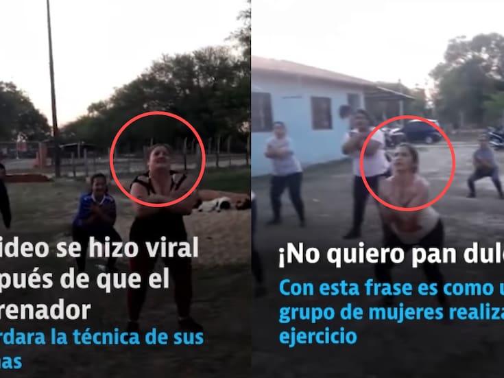 “¡Pan dulce, no quiero!”: mujeres se vuelven virales al hacer sentadillas mientras repiten una frase divertida