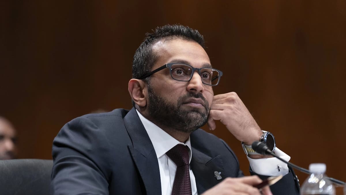 10 millones de dólares ofrece el FBI luego que se reportara que piratas informáticos iraníes habrían accedido ilegalmente a los correos electrónicos personales del director Kash Patel