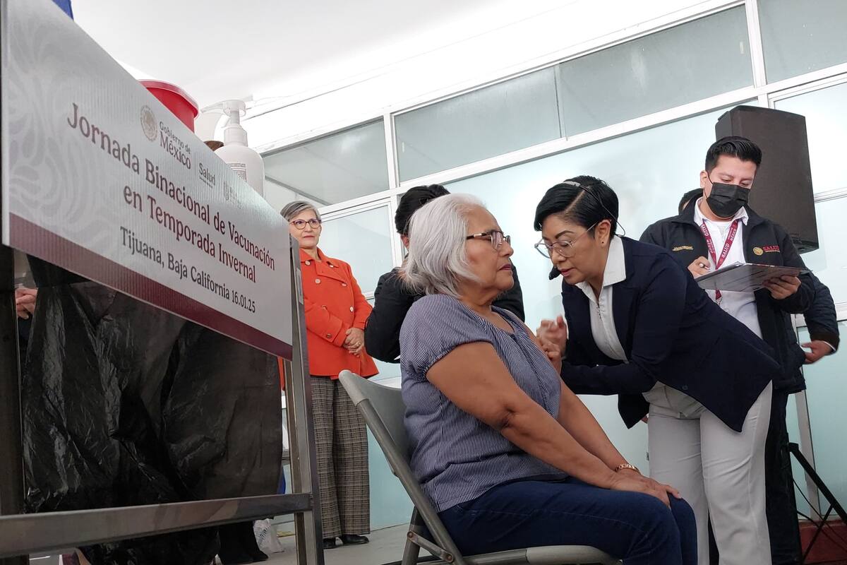 Ofrecen vacunas en garitas de Tijuana y Tecate