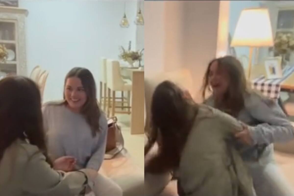 Dos amigas se llevan gran sorpresa al revelar al mismo tiempo que están esperando un bebé | Tiktok