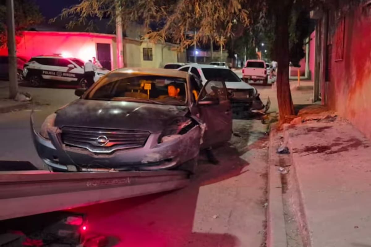 Conductor dio positivo a metanfetamina tras choque donde fueron atropellados dos menores en la Solidaridad de Hermosillo