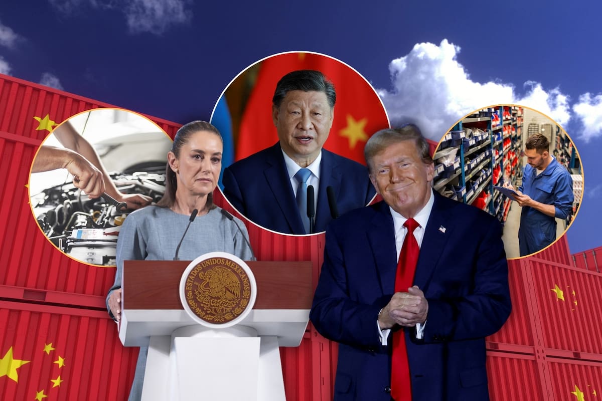 China está intensificando envíos de autopartes a México y EEUU asegura que la intención es ensamblar y luego importarlos evadiendo altos aranceles