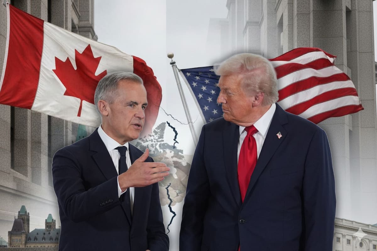 Carney responde a Trump: “Canadá no existe gracias a Estados Unidos” y defiende la soberanía nacional