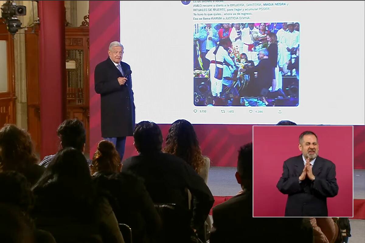 AMLO responde a Pedro Ferriz de Con por señalarlo de practicar brujería; “ahora resulta que soy el rey de la magia negra”