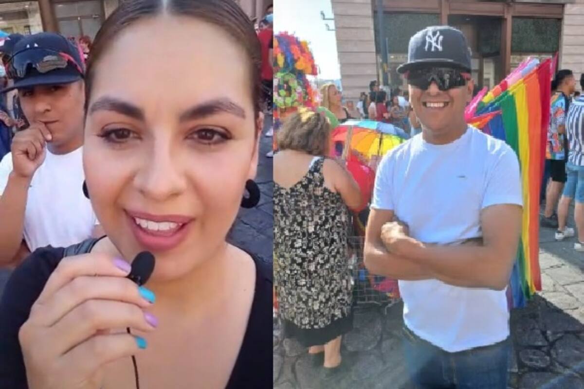 Viral: Lleva a su esposo 'homofóbico' a la marcha gay
