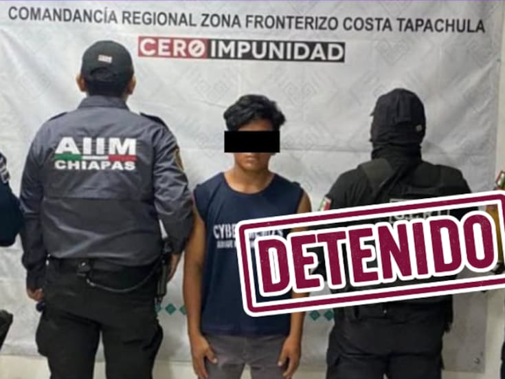Detienen en Chiapas a sujeto que mantenía retenida a adolescente con ficha de búsqueda: Fiscalía y SSP lo acusan de sustracción de menor