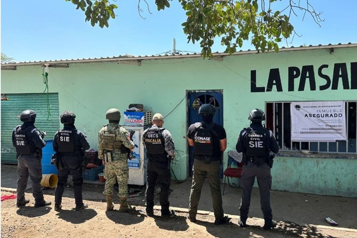 Aseguran inmueble usado por “Los Viagras” para extorsionar a comerciantes y transportistas