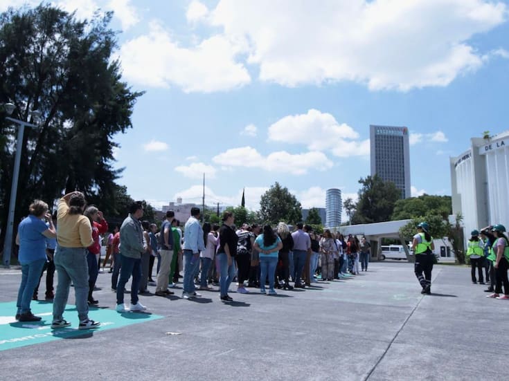 Fallece adulto mayor en Guadalajara durante simulacro nacional