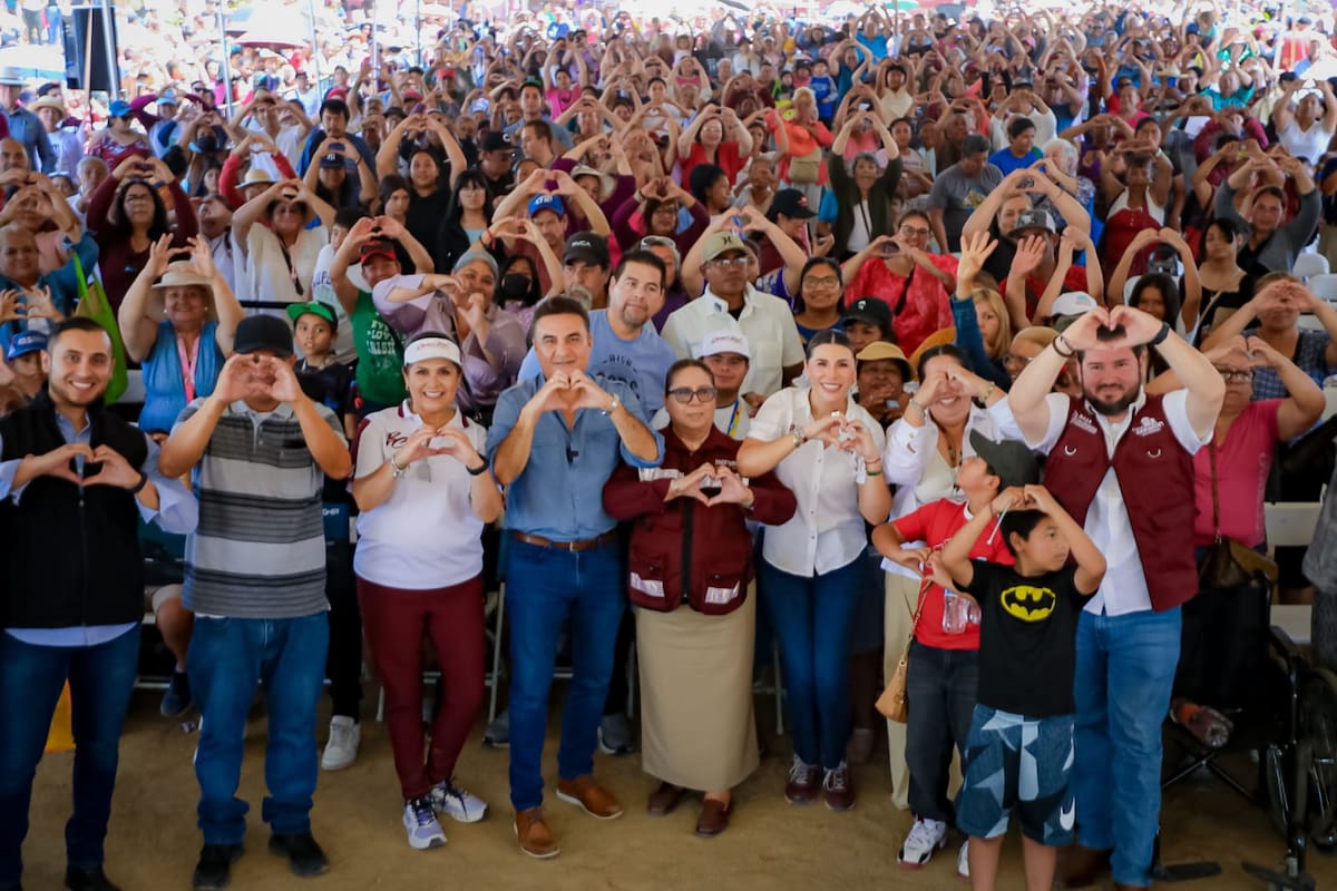 Destaca Marina entrega de apoyos sociales en parque Esperanto