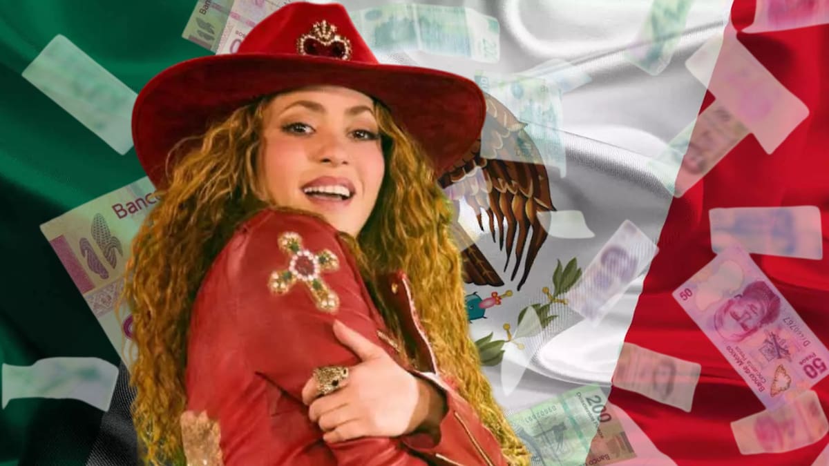 Shakira rompió récords en asistencia y derrama económica con su gira en México. / Foto: Especial