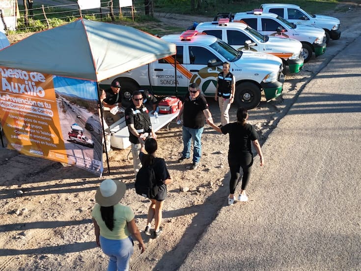 Devotos de San Francisco continúan su peregrinación a Magdalena de Kino; autoridades piden extremar precauciones