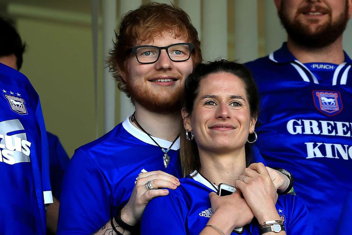 Ed Sheeran y Cherry Seaborn.
