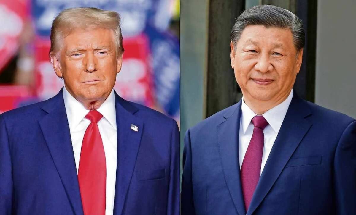 Trump y Xijiinping