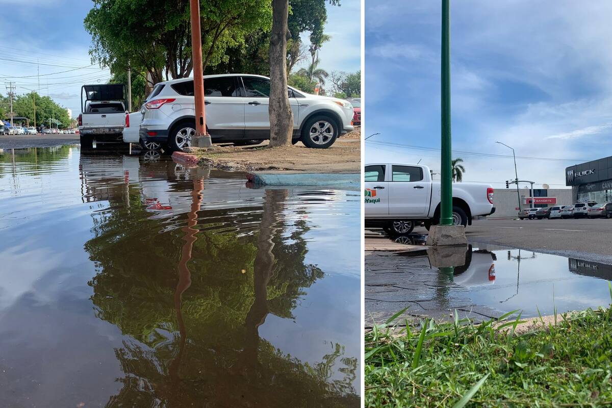Lluvia en Ciudad Obregón se sintió fuerte; ciudadanos reportaron apagones en diferentes puntos