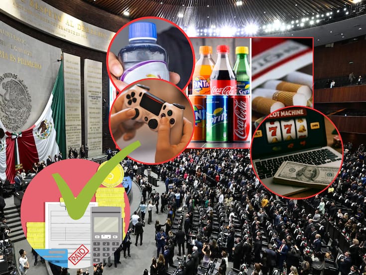 Diputados dan luz verde al incremento de impuestos a bebidas azucaradas y con edulcorantes, cigarrillos, sueros orales, videojuegos con contenido violento y apuestas en línea
