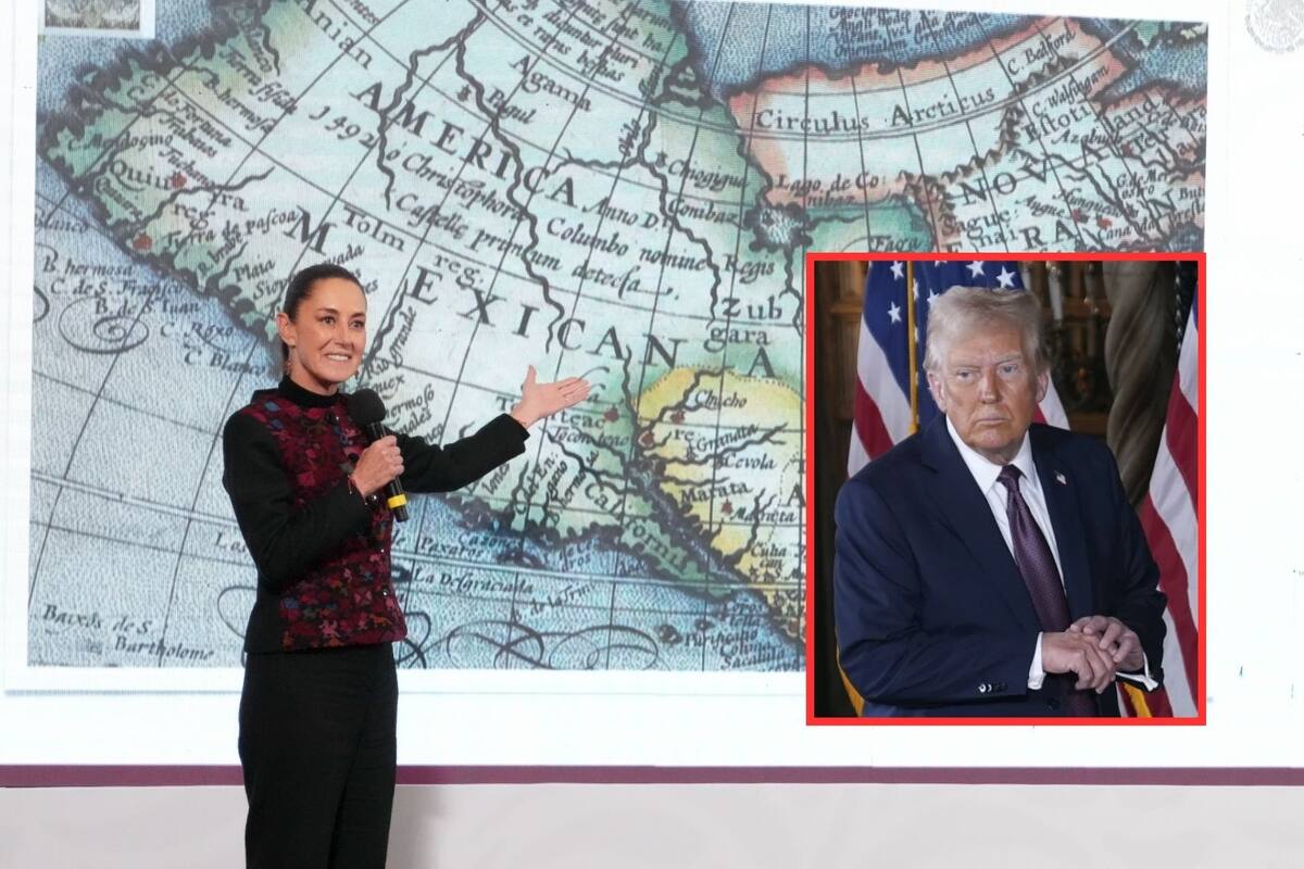 Sheinbaum responde a Trump que está “mal informado”, pues “le informaron que en México gobierna Felipe Calderón”