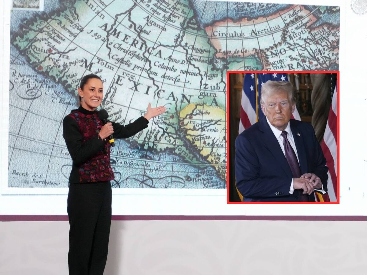 ARCHIVO: Sheinbaum responde a Trump sobre cambiarle el nombre al Golfo de México. | Crédito: Presidencia de México/AP