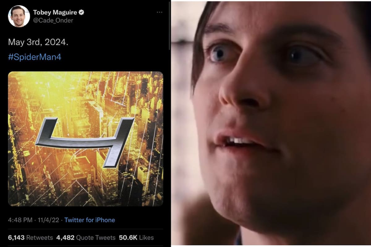 Tobey Maguire confirma Spider-Man 4 ... ¿o no?: problemas con el Twitter de Elon Musk