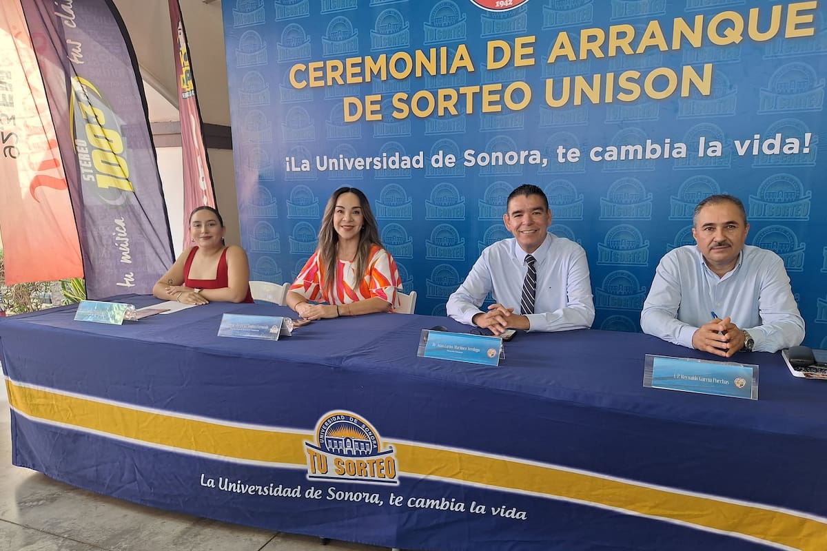 La Universidad de Sonora lanza el 134 Sorteo Unison con un primer premio de 6 millones de pesos y 49 premios adicionales