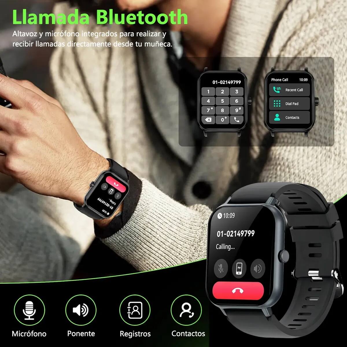El reloj inteligente de la marca LOFOT (modelo AA132) | Mercado Libre