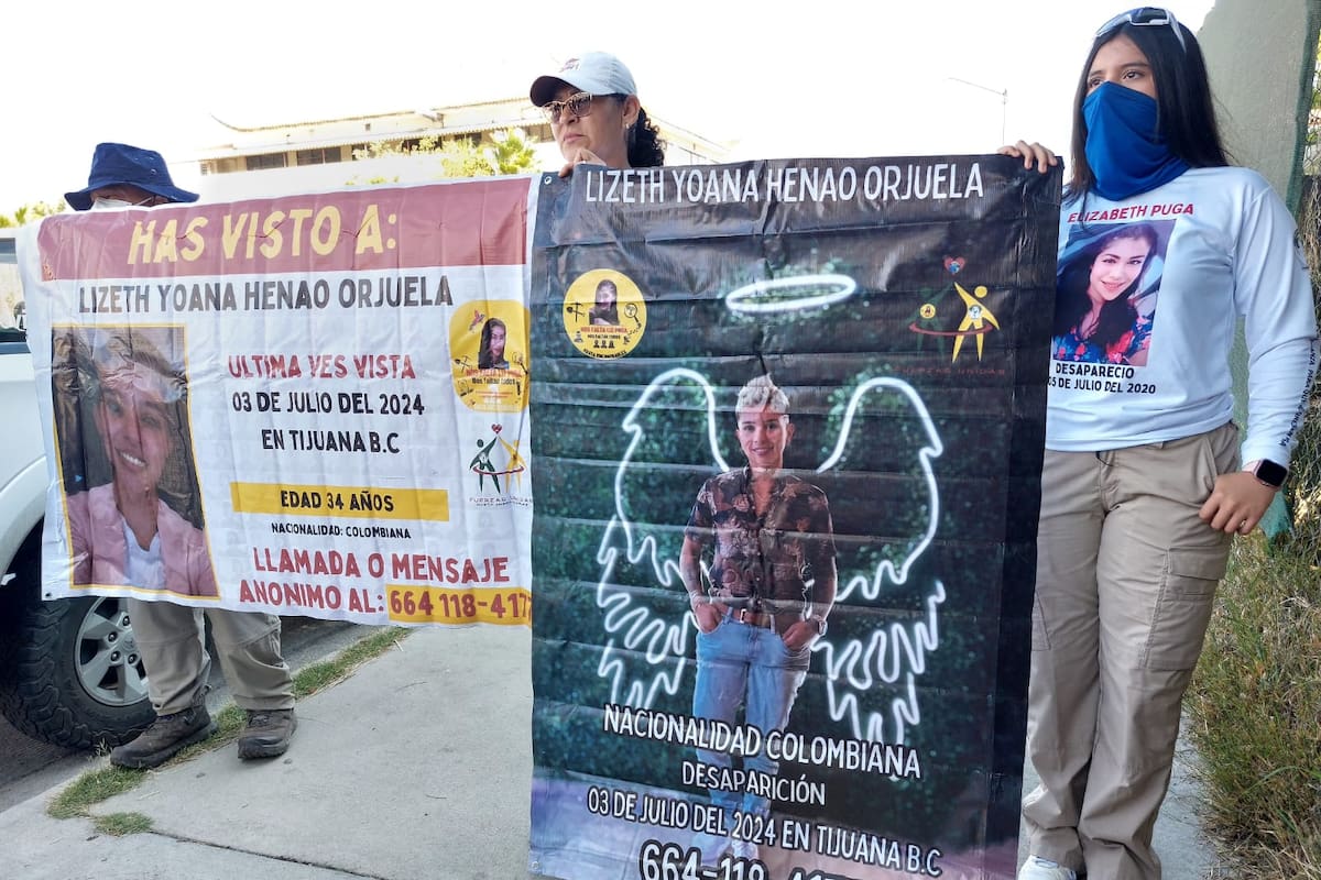 Colombiana desaparecida en Tijuana podría estar con vida