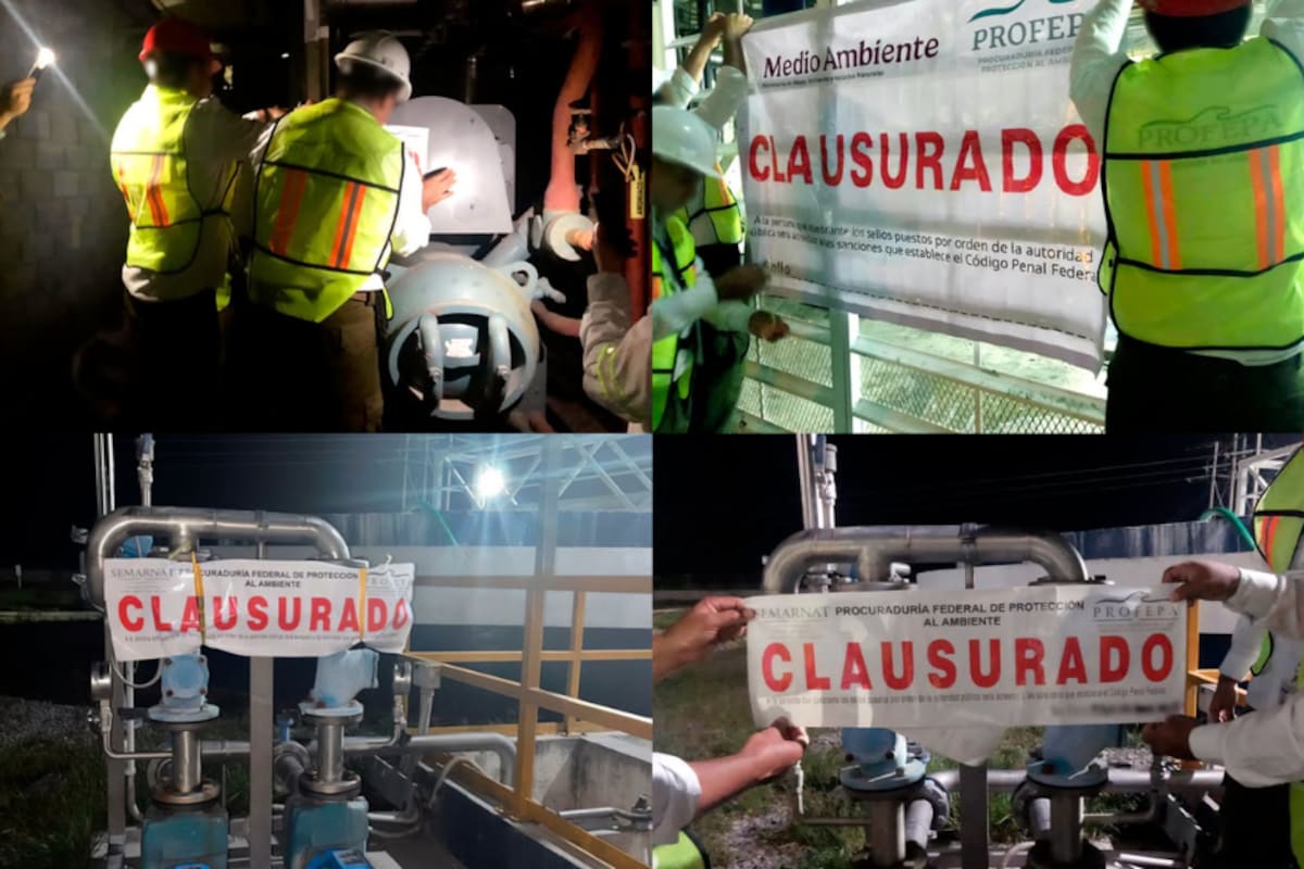 Profepa clausura áreas de planta industrial en Tapachula por manejo irregular de aguas residuales y sustancias peligrosas