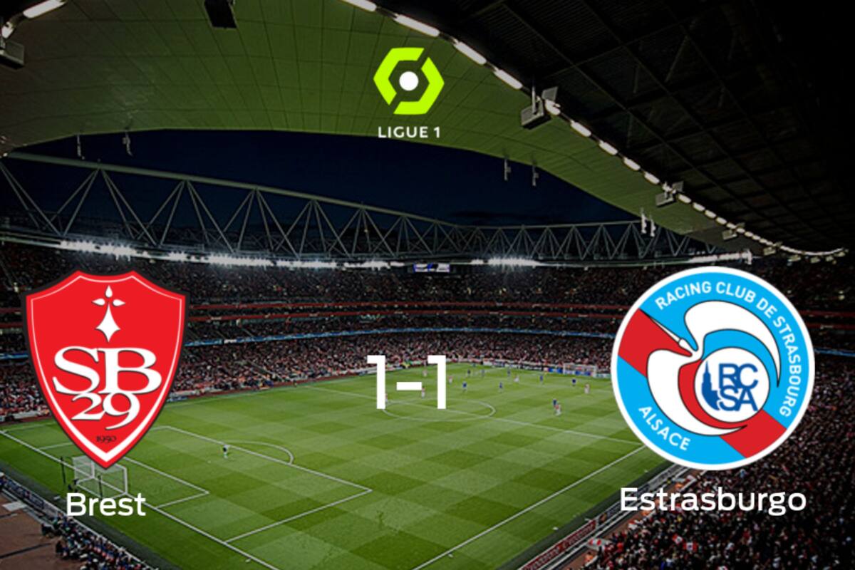 Brest y Racing Estrasburgo firman tablas en el Estadio Francis-Le Ble (1-1)