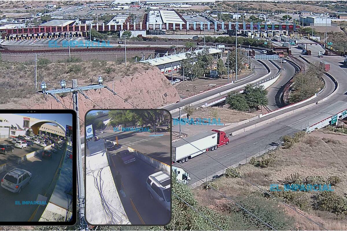 Garitas de Nogales, tiempo de espera para hoy