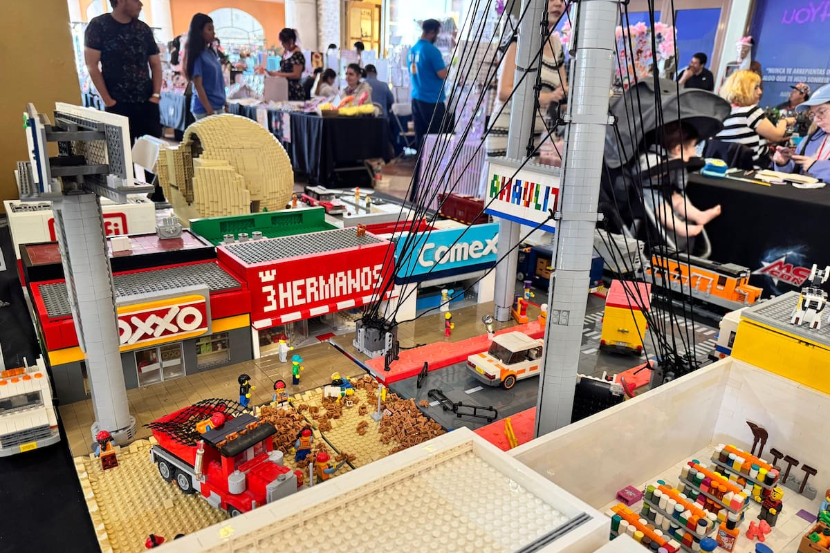 Bricks Ahead: padre e hijo construyen Tijuana en Lego