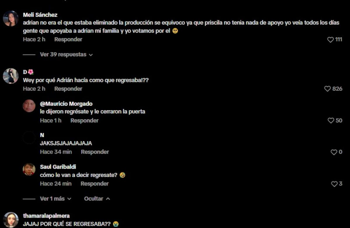 Fans del reality lo interpretan como error de la producción / TikTok @eljey025s