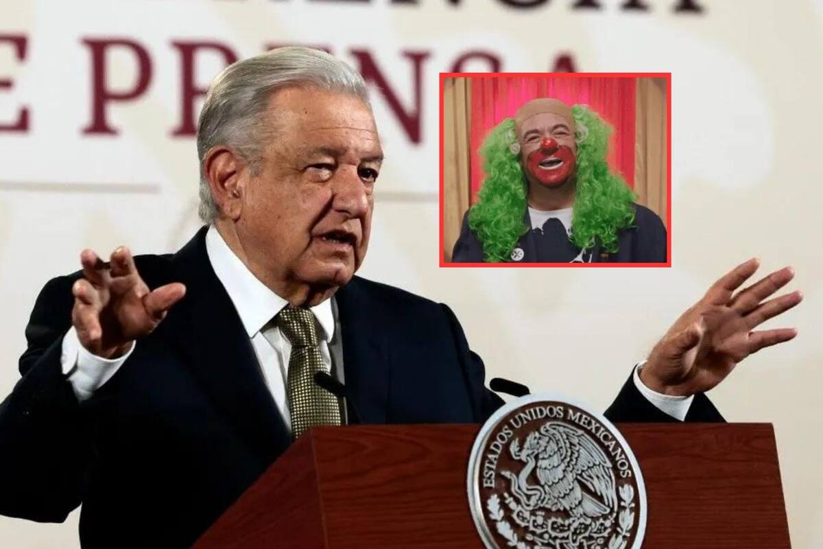 AMLO critica a Brozo y asegura que "antes era más fino, más sensible"