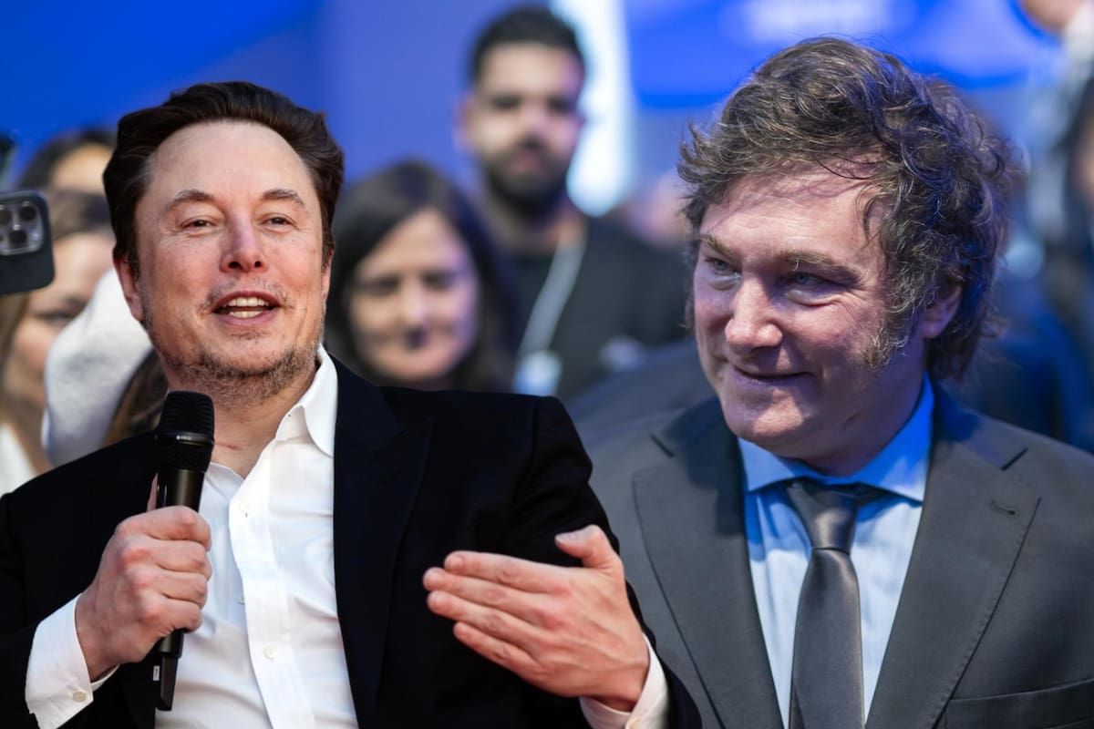 Elon Musk elogia a Javier Milei tras discurso en Davos; ¿cómo reaccionó el argentino?