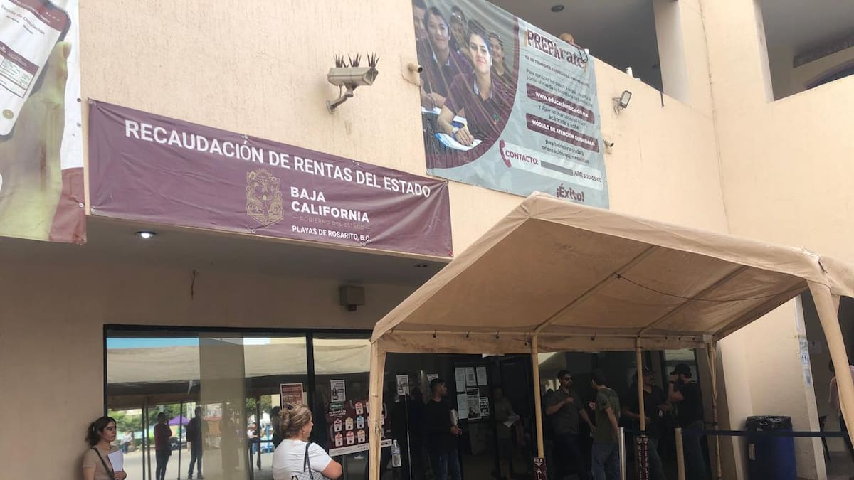 SAT reporta que solo el 44% de los automovilistas cumplió con la revalidación de tarjeta de circulación en Rosarito